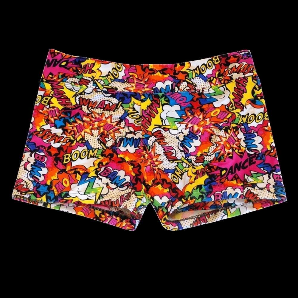 Trendy Trends YL Dance Shorts‎ | Fun Print